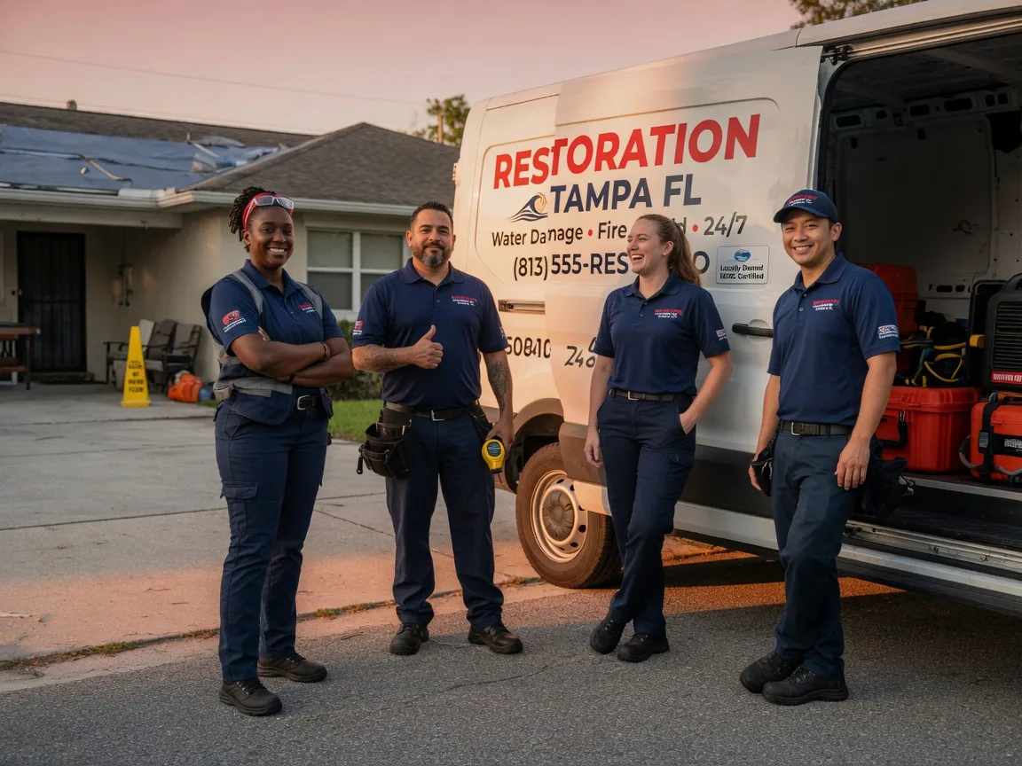 Water Damage Restoration company in North Manchester, IN