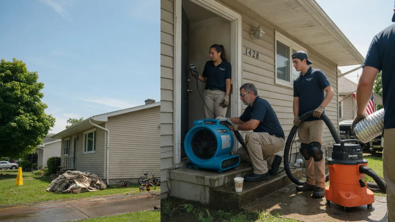 Water Damage Restoration in North Manchester, IN near me